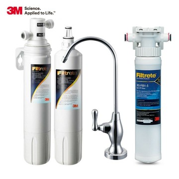 【3M】S003 可生飲淨水器特惠組(內含共2支濾心+前置PP系統) 附安裝+鵝頸龍頭