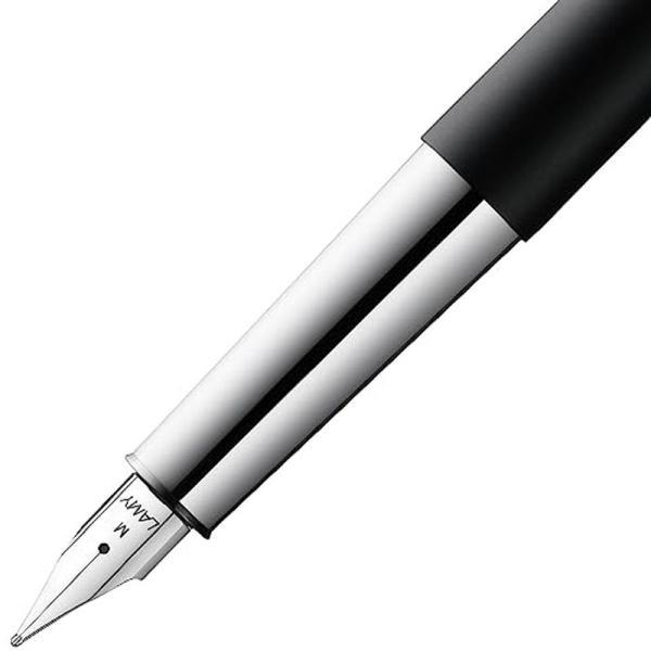 LAMY ラミー 万年筆 ペン先M(中字) スカラ マットブラック L80-M 両用式 正規輸入品