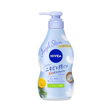 Kao Nivea Angel Skin Body Wash Acne Clear Citrus & Herb Scent Pump 470ml