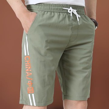 運動短褲男夏季新款青年戶外跑步休閑中褲超薄潮流透氣男裝五分褲