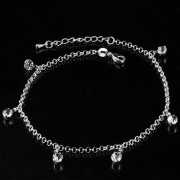 925純銀腳鍊銀飾-復古風格經典個性生日情人節禮物女飾品73go5【獨家進口】【米蘭精品】