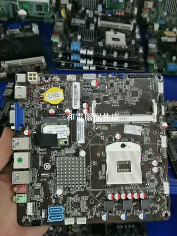 HM65 一體機 ITX尺寸 小主機 主板 12V DC供電 適合DIY組裝伺服器【三和電腦配件店】