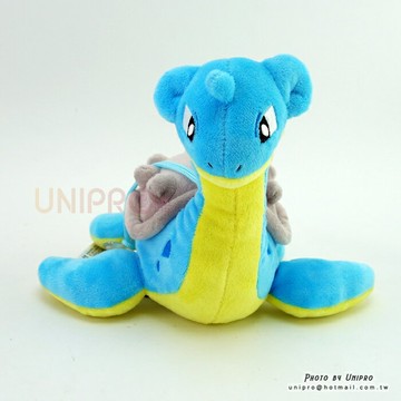【UNIPRO】神奇寶貝 XY 拉普拉斯 Lapras 乘龍 18公分 絨毛娃娃 玩偶 吸盤吊飾 禮物 正版授權 寶可夢 Pokemon Go 水系精靈 快龍剋星