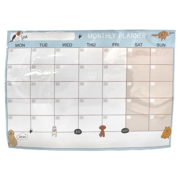 奈米軟性磁鐵月曆 0.5mm 台灣製  42 x 29.7cm  1個