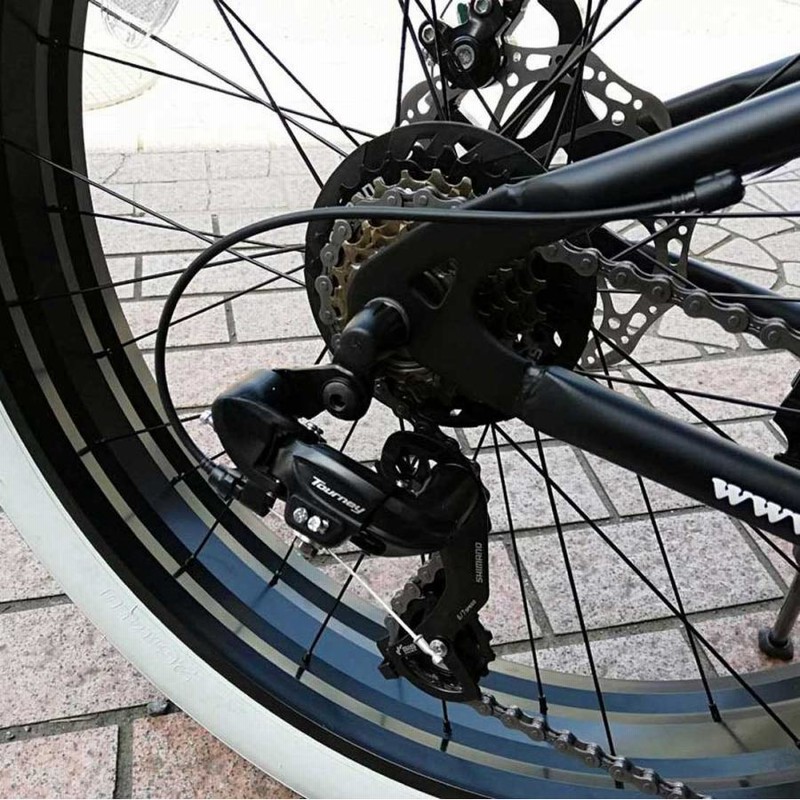 自転車 26BRONX-DD ホワイトウォールZIGZAG ブロンクス ファット