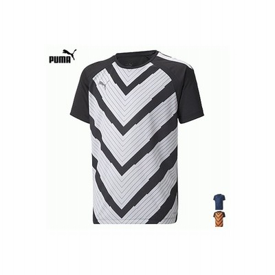 Puma プーマ サッカー トレーニングウェア Tシャツ Teamliga グラフィック 半袖シャツ ジュニア キッズ 子供用 通販 Lineポイント最大get Lineショッピング