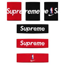 Supreme X Nike Nba Headband  Wristband SS19A27 【逢甲 FUZZY】