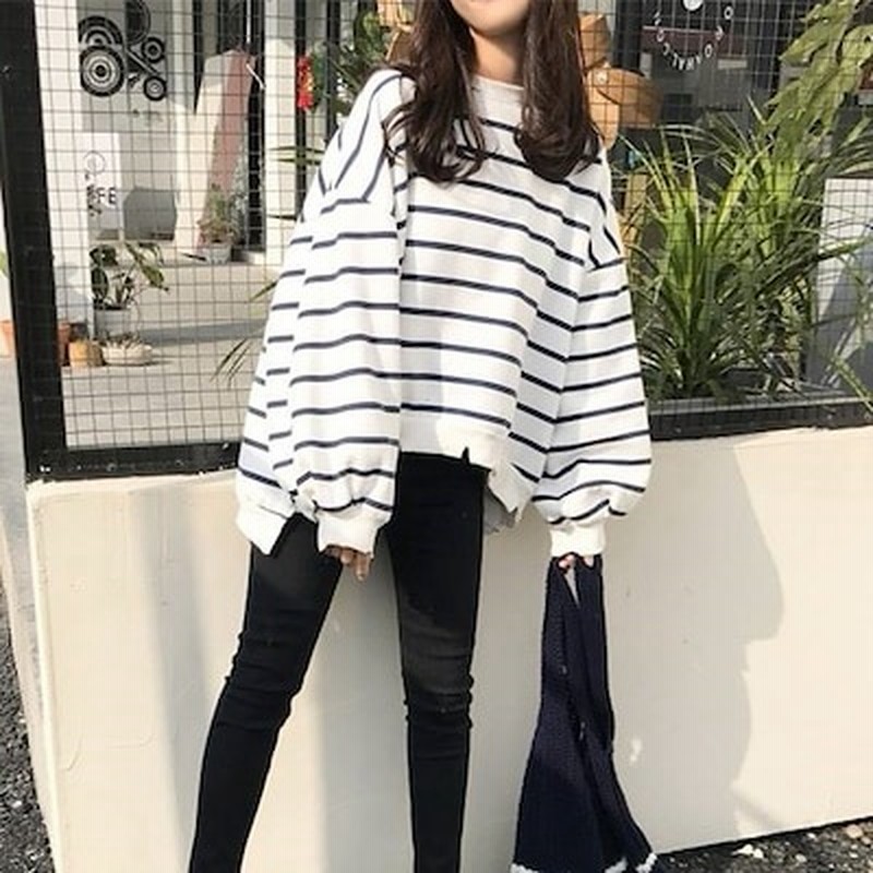 韓国ファッション 長袖tシャツ パーカー レディース トップス スウェット パーカー プルオーバー 通販 Lineポイント最大1 0 Get Lineショッピング