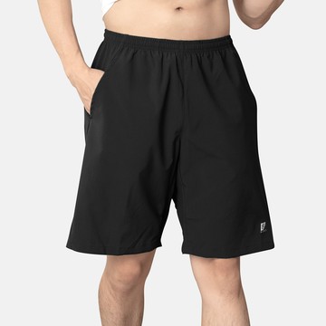 GIAT - 極輕量排汗速乾運動短褲-男素面款-經典黑