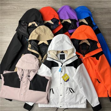 線下2998！北款黑標系列情侶戶外機能連帽夾克男防風防水沖鋒衣潮