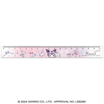 小禮堂 Sanrio 三麗鷗 酷洛米 17cm直尺 (夢幻時光)