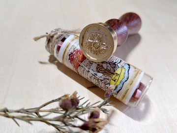 Mr.Bird 蘑菇 封蠟章 20mm