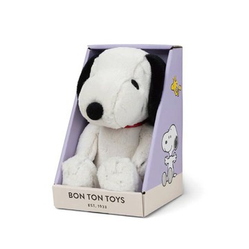 【正版總代理合法進口】BON TON TOYS｜Snoopy史努比恬柔盒裝填充玩偶-奶油 17cm