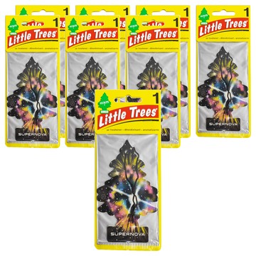 Little Trees 小樹香片 銀河之星 時尚可愛設計 安全可靠 持久自然香味 適用於車內/家庭/辦公室  7g  8片