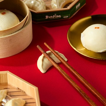 Niknax Dumpling Chopsticks Holder水餃造型多用途筷架 4件