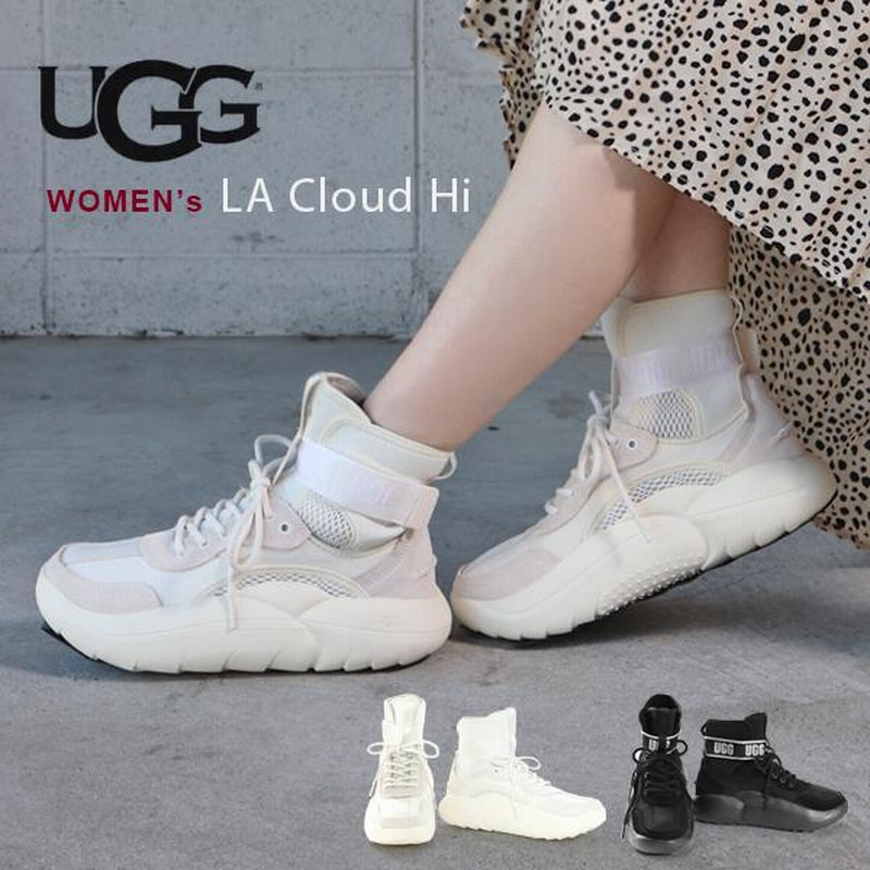 UGG LA クラウド ハイ レディース スニーカー 厚底 アグ LA Cloud Hi