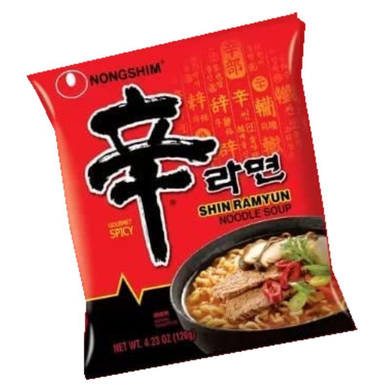 NONGSHIN 辛ラーメン 107g×6袋韓国食品韓国食材韓国ラーメン インスタントラーメン袋ラーメンラーメン 美味しいラーメン (18)