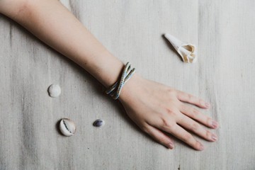 米蘭 | 三圈蠟繩編繩手環/項鍊(兩用)