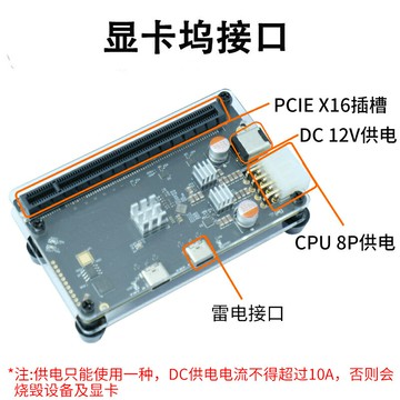 卡雷電擴展塢USB4拓展塢外置獨顯eGPU小主機掌機7540