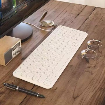 靜音充電無線鍵盤外接有線電腦鼠標套裝無聲藍牙鍵盤光軸