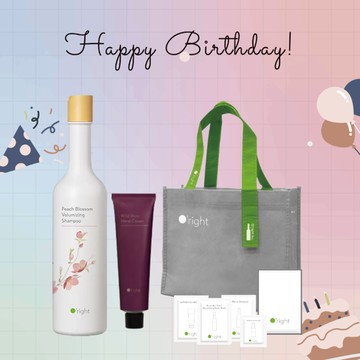 領券限時折$75 [快速出貨]【O'right歐萊德】 水瓶座生日快樂 獻上永續美妝NO.1禮品 ｜任選洗髮精400mL+純素護手霜40mL 贈 品牌環保提袋『LINE禮物精選生日禮』