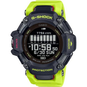 CASIO G-SHOCK 太陽能GPS運動訓練心率錶/GBD-H2000-1A9
