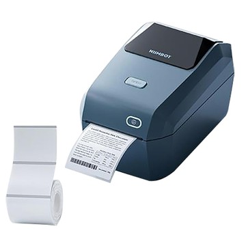 精臣NIIMBOT熱感應標籤機/含白色貼紙1捲/K3/湖藍灰