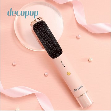【decopop】負離子燙髮梳 (#蓬蓬梳) DP-259-PK