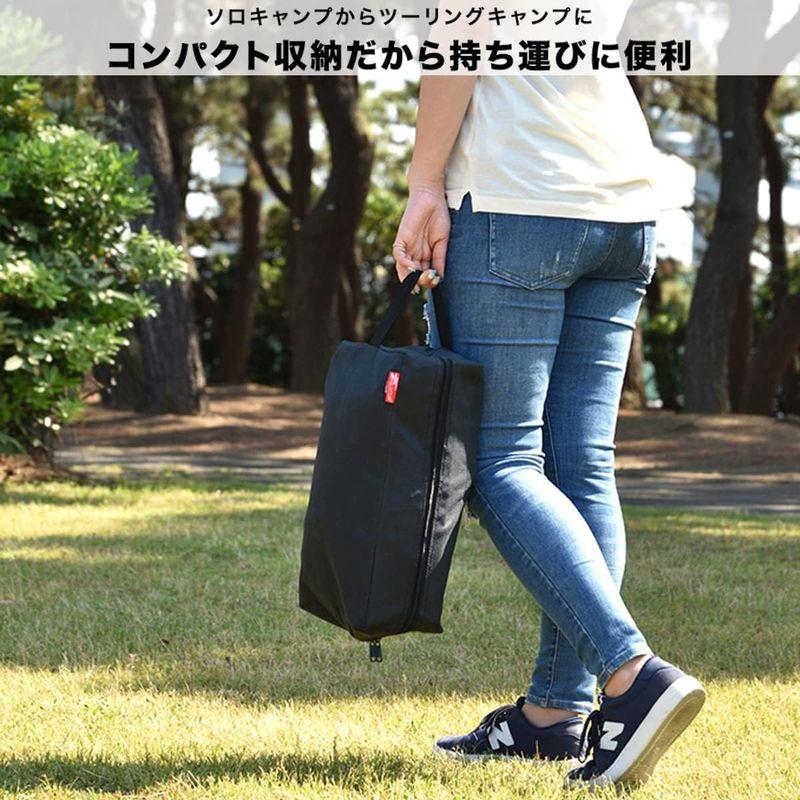 アウトドア用品 FIELDOOR アウトドアコット エアクッションタイプ