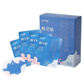熱敷精油貼布 好閨蜜 10入組 艾草蒸汽熱敷暖腳貼 可行走加熱暖足貼 自發熱暖腳踝貼 熱敷貼 暖腳墊