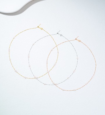 Akoya 露水輕綴 18K金 項鏈