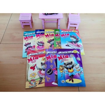 【查德書境】I can read 小貓 Mia 全套8冊 超便宜可愛出售哦 高品質紙盒封膜包裝。