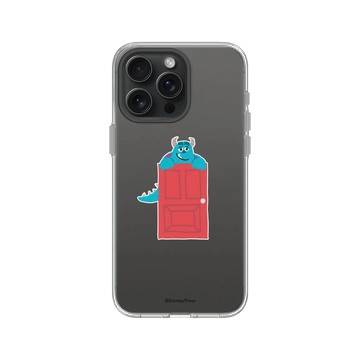 iPhone 15 Pro Max Clear 透明 - 迪士尼-皮克斯 PIXAR - Knock! 毛怪