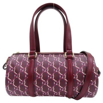 GUCCI 古馳【再降價】紅色 GG Supreme Shadow 帆布 两用包 796230 【二手名牌BRAND OFF】