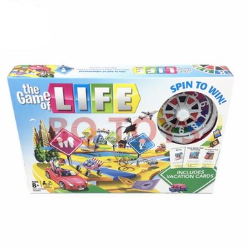 ENGLISH BOARD Game of Life生命之旅大轉盤卡牌英文版2-4人桌游