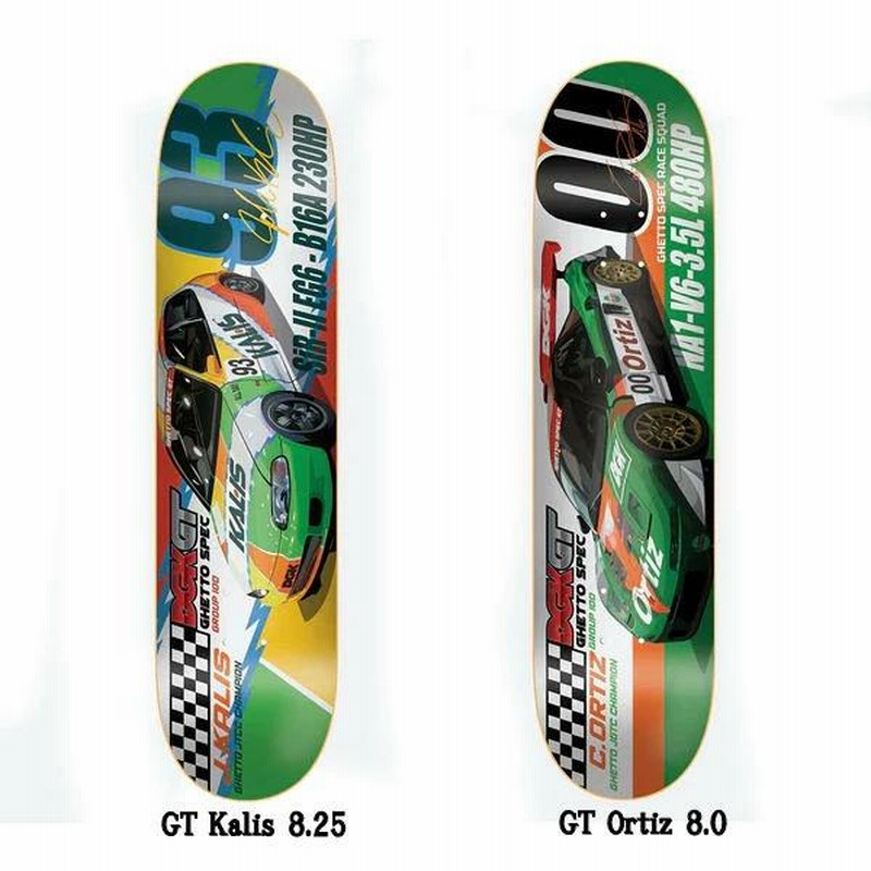 DGK ディージーケー DGK GHETTO GT 7.75〜 8.25インチ Deck Skateboard