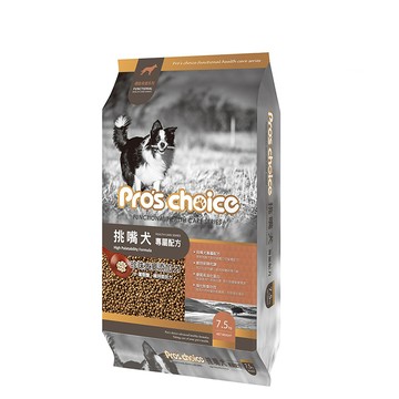 【福壽】Pro’s Choice 博士巧思機能犬食7.5kg-挑嘴犬配方
