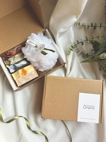 手工皂禮盒5入裝/選皂搭配/送禮首選/附提袋/伴娘禮/婚禮