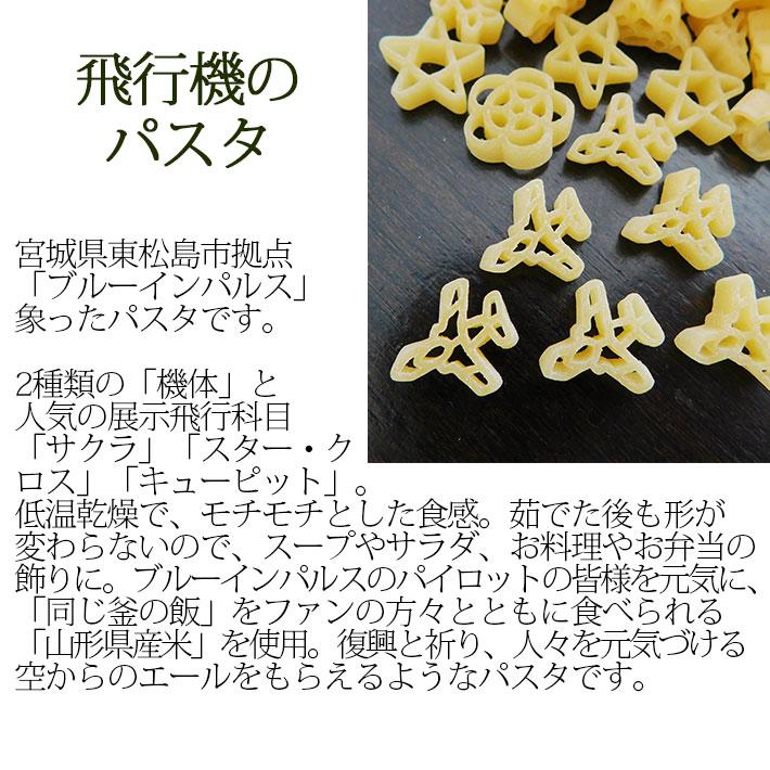 玉谷製麺 ブルーインパルスパスタ サクラパスタ 雪結晶パスタ 100gX3袋セット  飛行機のパスタ かわいい お弁当のデコレーション おしゃれ カラーパスタ デコ弁