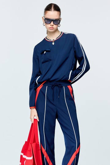 海軍藍高爾夫休閒上衣