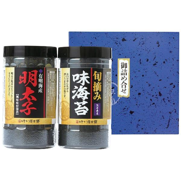 敬老の日 内祝い お返し のり 味付け海苔 味のり ギフト 有明海産 明太子風味 旬摘み味海苔 セット ゆかり屋本舗 食品 YOI-10 (60)