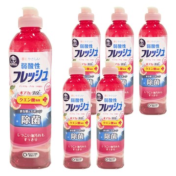 第一石鹼 Kitchen Club 弱酸性除菌洗碗精 葡萄柚香  250ml  6瓶