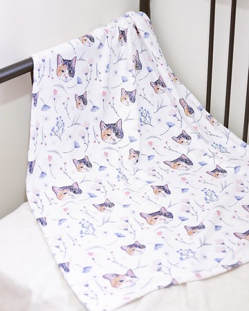 【客製化毛毯】貓狗 毛孩 人像  HG寵物似顏繪 ⋯法蘭絨⋯