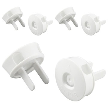 INOMATA 插座插頭座支架 2件組  白色  3組