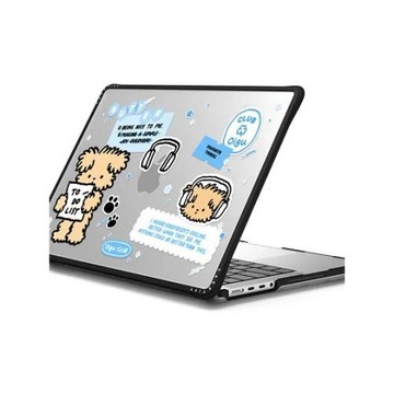 casetify黃油小狗適用蘋果MacBook Pro13/14/15/16寸磨砂電腦筆記本保護殼2021-2024款M3防摔套Air卡通可愛M4