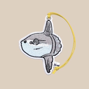 曼波魚行李吊牌/免費客製姓名