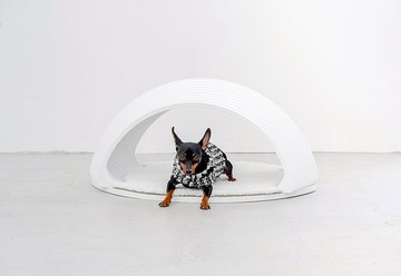 seamless pet house, dome dog house