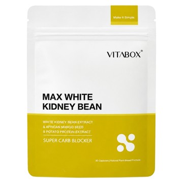 VITABOX 維他盒子 享受專科 美國高效白腎豆 + 非洲芒果籽 + 馬鈴薯萃取物  1包  30顆