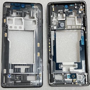 3c適用黑鯊5中框5pro中框邊框屏框中殼后蓋原裝后玻璃后殼5rs中框