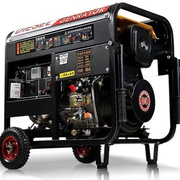 免運 可開發票 柴油發電機組家用220v單相3/5/6/8千瓦/10KW三相靜音380V伏雙電壓 快速出貨